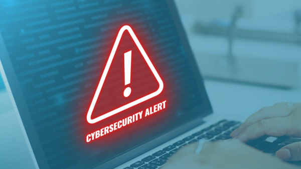 a cybersecurity alert